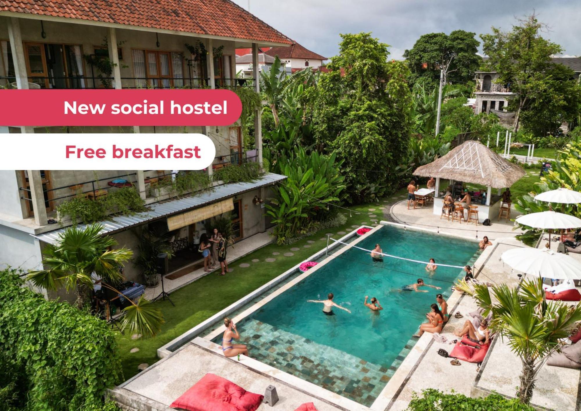 Sepeda Hostel Canggu Eksteriør billede